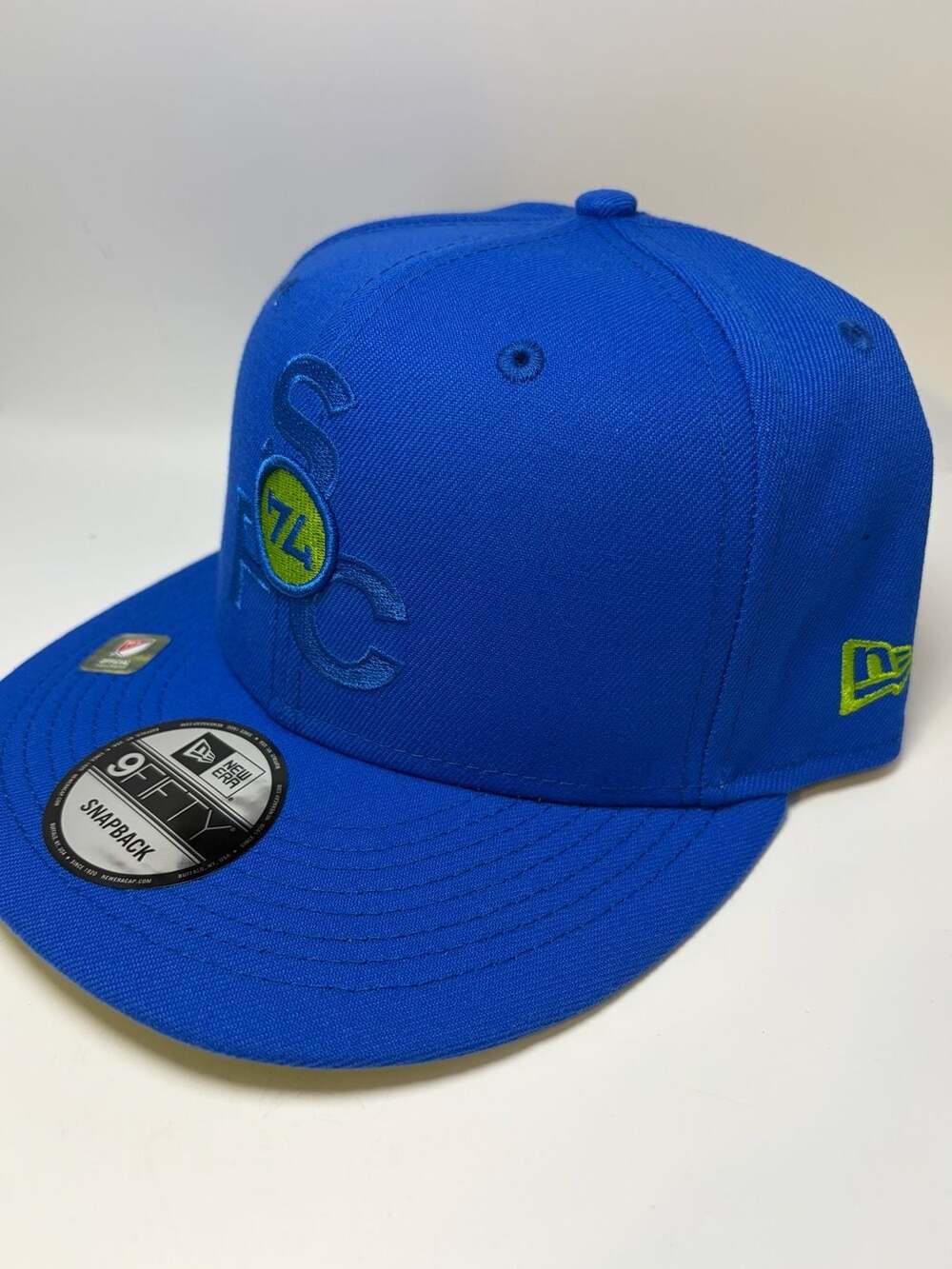 New Era Seattle Sounders FC 9FIFTY Snapback Hat Blue - Picture 4 of 10